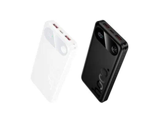 УМБ Hoco J154 Victorious 22.5W+PD20W fully compatible power bank 10 000mAh White mag-6942007660754147668