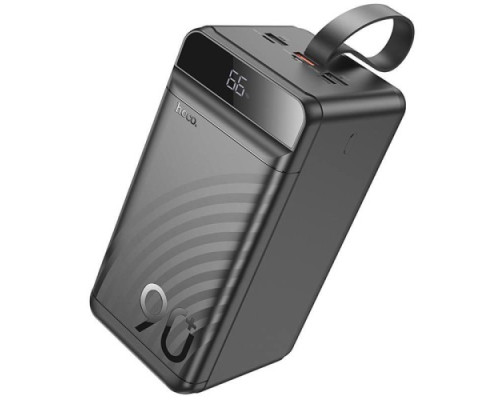 УМБ Hoco J123D Element 22.5W+PD20W fully compatible with LCD and LED-lamp 90 000mAh Black mag-6942007612104132535