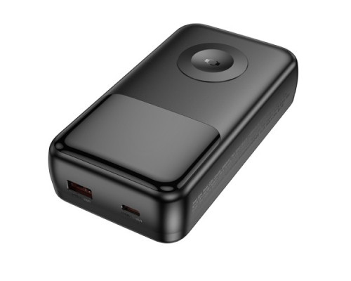УМБ Hoco Q28A Victory 22.5W+PD20W fully compatible with watch charging cable 20 000mAh Black mag-6942007629386141174