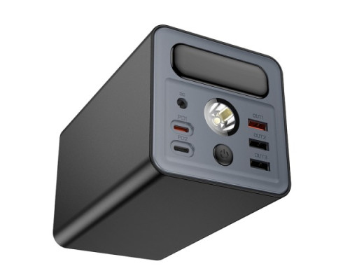 УМБ Hoco J138 Distant 22.5W+PD20W+DC12V multi-function 60000mAh Black mag-6942007638524136582