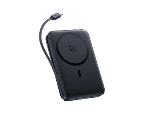 УМБ Baseus PicoGo AM61 Qi2.2 Magnetic Power Bank with Built-in Cable 10 000 mAh 45W Black E0028V00 mag-6953156210929147241