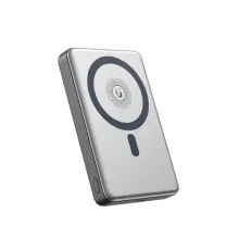 Універсальна мобільна батарея XO PR296 Metal Magnetic Fast Charging 10 000mAh Сірий mag-6975837589209153856