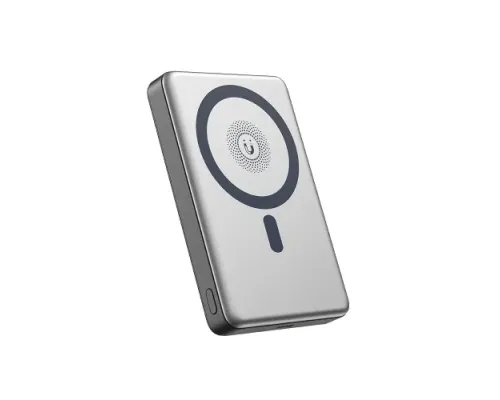 Універсальна мобільна батарея XO PR296 Metal Magnetic Fast Charging 10 000mAh Сірий mag-6975837589209153856