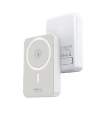 Універсальна мобільна батарея XO PR231 magnetic 15W wireless charging+PD20W 10 000 mAh Білий mag-6920680851461146245