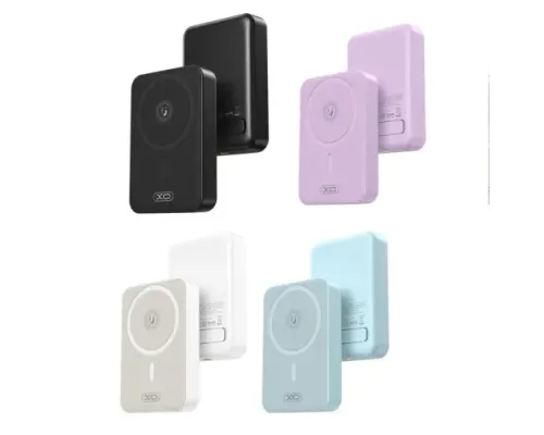 Універсальна мобільна батарея XO PR231 magnetic 15W wireless charging+PD20W 10 000 mAh Білий mag-6920680851461146245