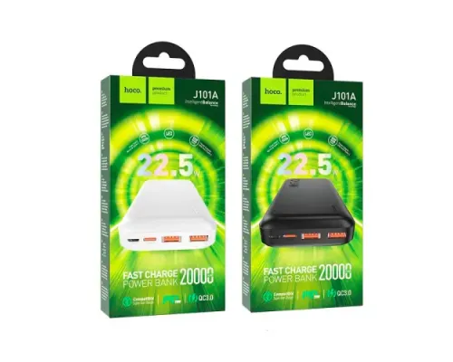 УМБ Hoco J101A Astute 22.5W fully compatible power 20 000mAh White mag-6931474782502145373