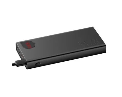 УМБ Baseus Adaman Metal Digital Display Quick Charge 22.5W 10 000 mAh Black PPAD070001 mag-6932172618292145685