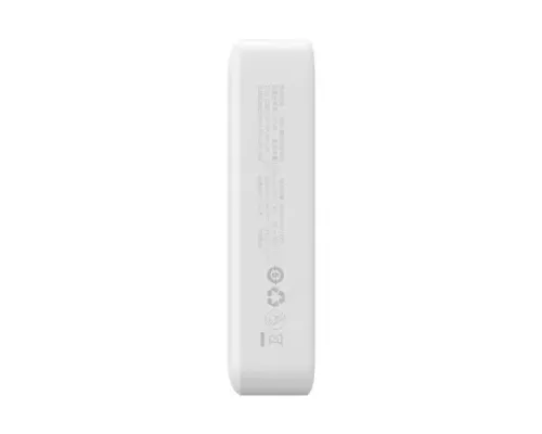 УМБ Baseus Magnetic Mini Wireless Fast Charge 20 000 mAh 20W White PPCX150002 mag-6932172628796145695