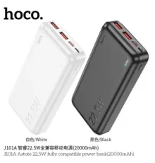 УМБ Hoco J101A Astute 22.5W fully compatible power 20.000mAh Black (дефект пакув) mag-2000001453889147570