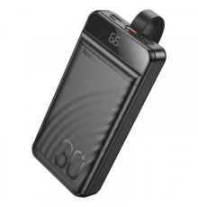 УМБ Hoco J123B Element 22.5W+PD20W fully compatible with LCD and LED-lamp 30.000mAh Black Деф.пак mag-2000001571880143046