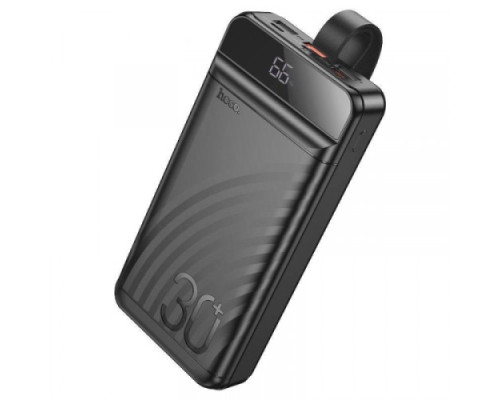 УМБ Hoco J123B Element 22.5W+PD20W fully compatible with LCD and LED-lamp 30.000mAh Black Деф.пак mag-2000001571880143046