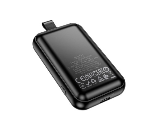 УМБ Hoco J137 Power bank with iWatch charger 2500mAh Black mag-6942007634038132536