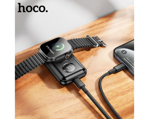 УМБ Hoco J137 Power bank with iWatch charger 2500mAh Black mag-6942007634038132536