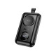УМБ Hoco J137 Power bank with iWatch charger 2500mAh Black mag-6942007634038132536