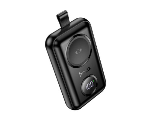 УМБ Hoco J137 Power bank with iWatch charger 2500mAh Black mag-6942007634038132536