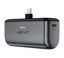 УМБ ACEFAST M9 PD20W capsule power bank 5 000 mAh Black mag-6974316283201153275