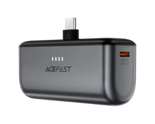 УМБ ACEFAST M9 PD20W capsule power bank 5 000 mAh Black mag-6974316283201153275