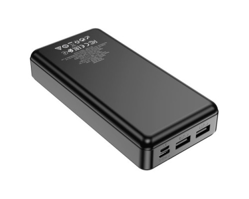 УМБ BOROFONE BJ24A Freeway 20000mAh чорна mag-6974443385137142464