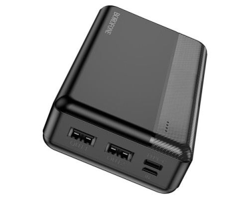 УМБ BOROFONE BJ24A Freeway 20000mAh чорна mag-6974443385137142464