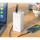 УМБ Hoco J86A Powermaster fully compatible PD20W/QC/LCD/Lamp 50 000mAh White mag-693147475924540734
