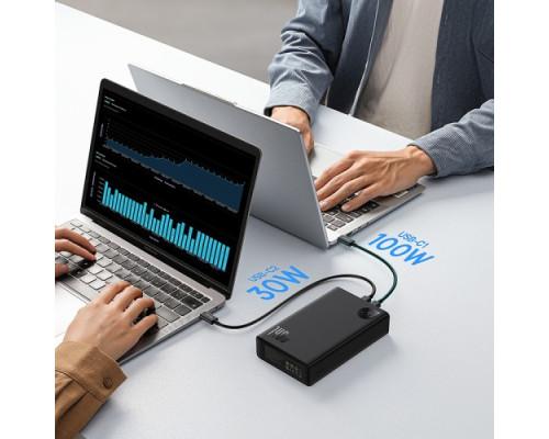 УМБ Baseus Adaman Digital Display Fast Charge Power Bank 24000mAh 140W Black P10021508113-00 mag-693217264092754661
