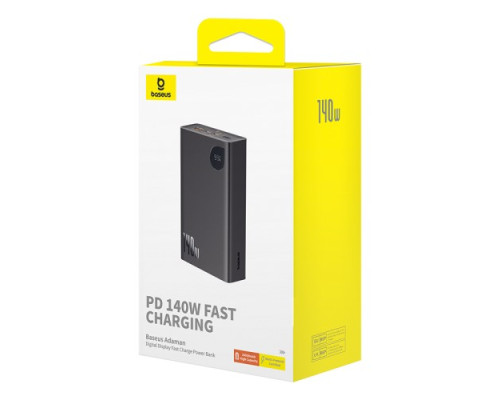 УМБ Baseus Adaman Digital Display Fast Charge Power Bank 24000mAh 140W Black P10021508113-00 mag-693217264092754661