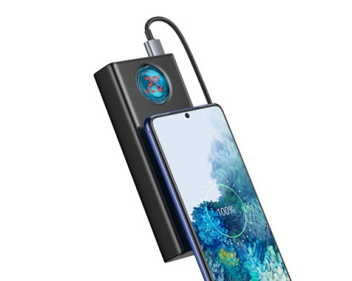 УМБ Baseus Amblight Digital Display Quick Charge 30000mAh 65W Overseas Edit Black PPLG000101 mag-6932172613600128870