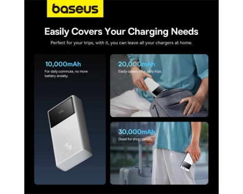 УМБ Baseus Star-Lord Digital Display Fast Charging 20000mAh 30W Cluster White P10022904213-00 mag-6932172635657143017