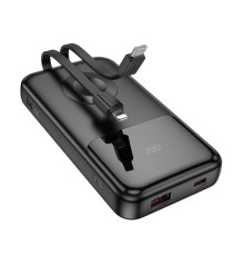 УМБ Hoco Q28 Victory 22.5W+PD20W fully compatible with watch charging cable 10 000mAh Black mag-6942007629379137361