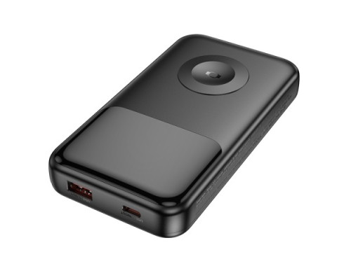 УМБ Hoco Q28 Victory 22.5W+PD20W fully compatible with watch charging cable 10 000mAh Black mag-6942007629379137361