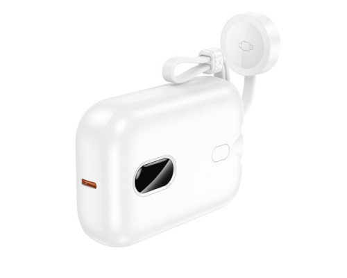 УМБ Hoco J130 Peak PD20W power bank with watch charging cable 10 000mAh White mag-6942007631266137372