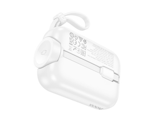 УМБ Hoco J130 Peak PD20W power bank with watch charging cable 10 000mAh White mag-6942007631266137372