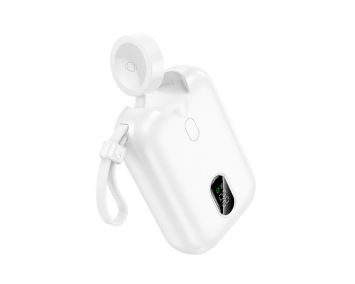 УМБ Hoco J130 Peak PD20W power bank with watch charging cable 10 000mAh White mag-6942007631266137372