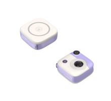 Універсальна мобільна батарея XO PR223 Magnetic suction fast charging 10 000 mAh Фіолетово-білий mag-692068084927719851