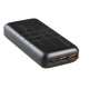 Універсальна мобільна батарея XO PR188 Fast charge PD20W+QC22.5W 20 000 mAh Чорний mag-692068083200257655