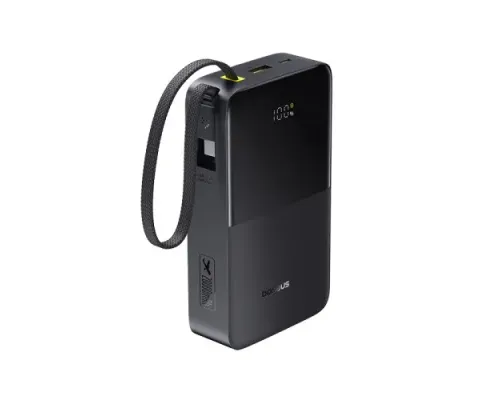 УМБ Baseus EnerFill FC51 Bipow2 Pro Digital Display Built-in Cable 22.5W 20 000 mAh Black E0027701 mag-6932172691899145750