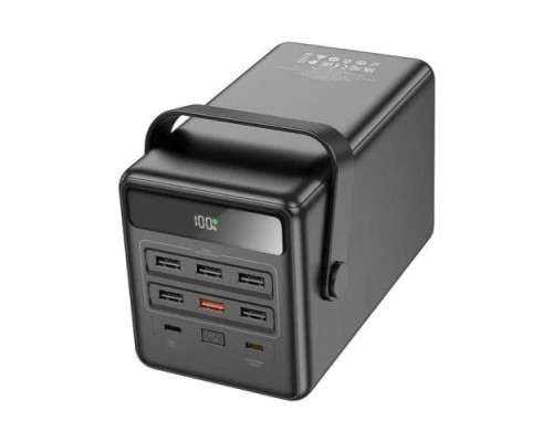 УМБ Hoco DB03 Endure 22.5W fully compatible PB/Lamp/100 000mAh Black mag-6942007625791137236