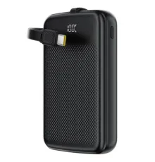УМБ ACEFAST M13 PD22.5W power bank with cable 10 000 mAh Black mag-6974316283959153291