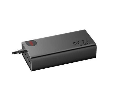 УМБ Baseus Adaman Digital Display Fast Charge УМБ 40000mAh 22.5W Black PPAD020101 mag-693217262804854670