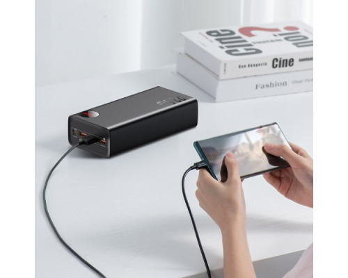 УМБ Baseus Adaman Digital Display Fast Charge УМБ 40000mAh 22.5W Black PPAD020101 mag-693217262804854670