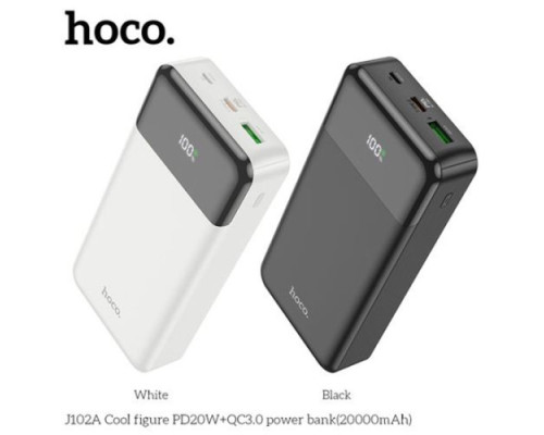УМБ Hoco J102A Cool figure PD20W+QC3.0 20.000mAh Black (дефект пакув) mag-2000001483039143499