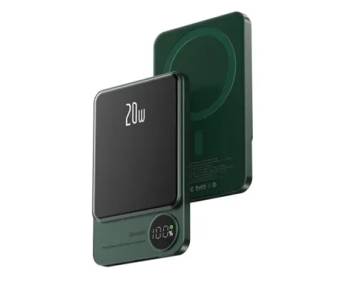 УМБ Q9 MagSafe 20W 5000 mAh Dark green mag-2000001498545145068