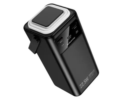УМБ BOROFONE BJ65A High 22.5W+PD20W+four-cables 50000mAh чорна mag-6941991122040152918