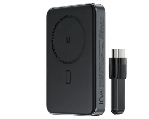 УМБ ACEFAST M10 PD30W MagSafe wireless charging power bank with cable 10 000 mAh Black mag-6974316283300153278