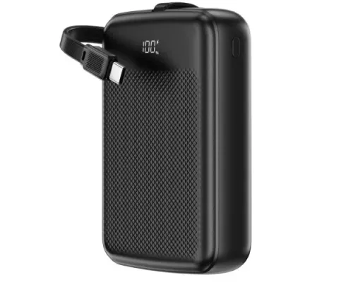 УМБ ACEFAST M14 PD20W power bank with cable 20 000 mAh Black mag-6974316283966153292