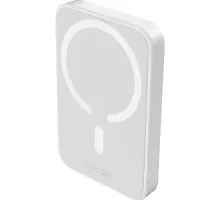 УМБ Baseus Magnetic Mini Air Wireless Fast Charge Power Bank 6000 mAh 20W White P10059002223-00 mag-6932172641429153209