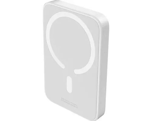 УМБ Baseus Magnetic Mini Air Wireless Fast Charge Power Bank 6000 mAh 20W White P10059002223-00 mag-6932172641429153209