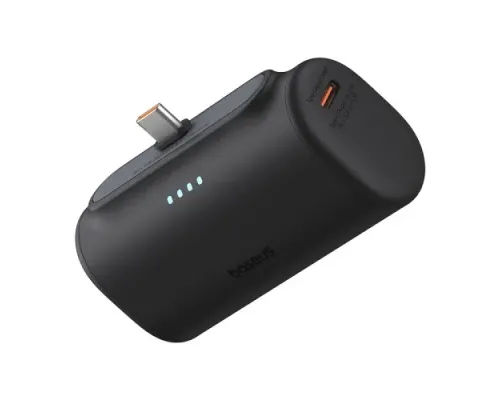 УМБ Baseus Compact Fast Charging Power Bank Type-C Edition 5000mAh 20W Black P10068306113-00 mag-6932172659509146278