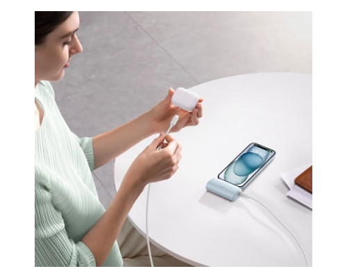 УМБ Baseus Compact Fast Charging Power Bank Type-C Edition 5000mAh 20W Blue P10068306313-00 mag-6932172659523134251