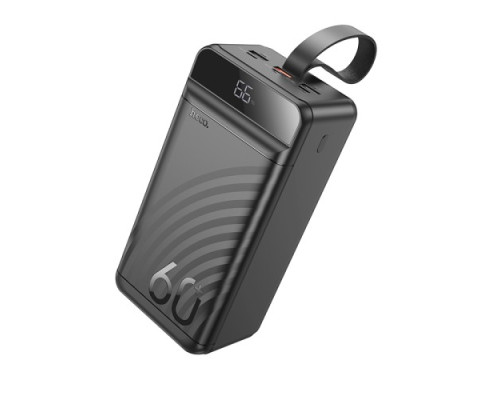 УМБ Hoco J123C Element 22.5W+PD20W fully compatible with LCD and LED-lamp 60 000mAh Black mag-694200761209860336